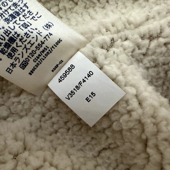 Lands' End Purple Sherpa Lined Hoodie Sweatshirt Jacket Full Zip Up Girls 14 - Picture 12 of 12